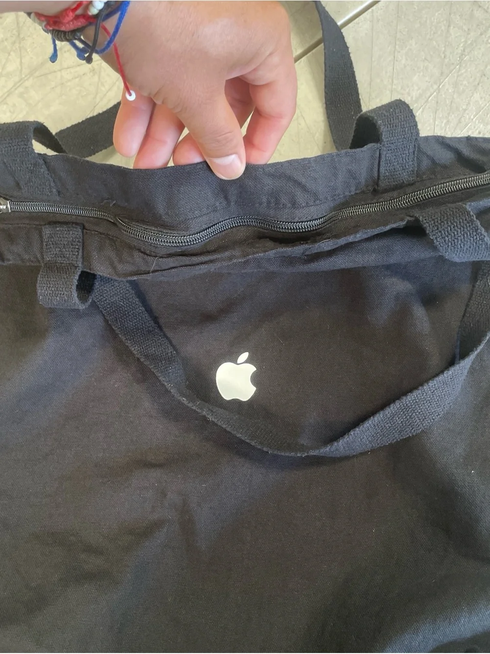 Apple Computers Tote Canvas Beach Bag Employee Gift